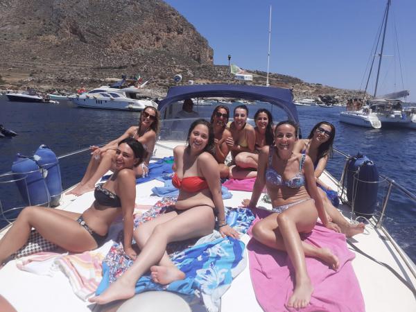 Noleggio Barca per Favignana e Levanzo