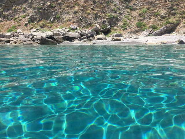 Marettimo crystal clear waters